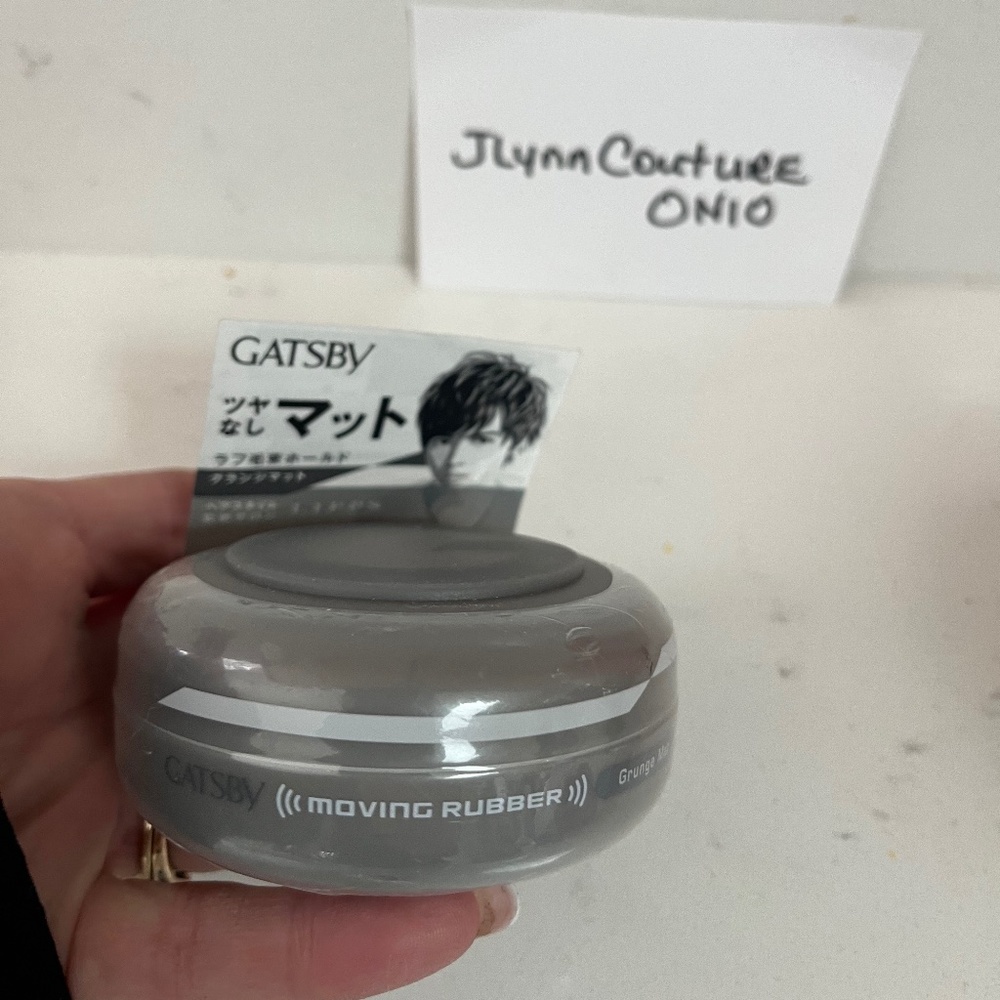 NEW Gatsby Moving Rubber Grunge Mat Hair Wax, Hard to find Hair wax,Gatsby wax